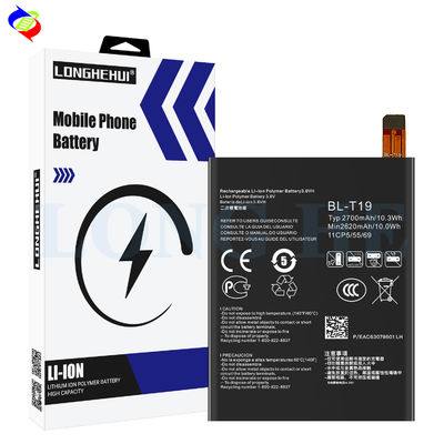 Επιδόσεις BL-T19 2700mah 3.8v μπαταρία κινητού τηλεφώνου για LG Nexus 5X H791 H798 H790