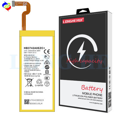 OEM επαναφορτιζόμενη μπαταρία για Huawei P8 Lite HB3742A0EZC 2200mAh πολυμερές ιόντων λιθίου