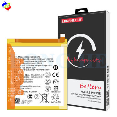 3400mAh χωρητικότητα επαναφορτιζόμενες μπαταρίες HB376883ECW για Huawei Ascend P9 Plus VIE-L09 VIE-L29