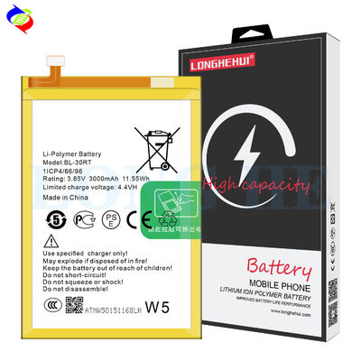 BL-30RT μπαταρία για Tecno W5 Lite W5 K7 K8 WX5 3.85V 3000mAh Μοντέλο συστήματος κινητής τηλεφωνίας