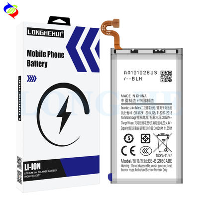 Ori 1 1 3000mAh επαναφορτιζόμενη μπαταρία κινητού τηλεφώνου Li Ion για Samsung Galaxy S9 EB-BG960ABE