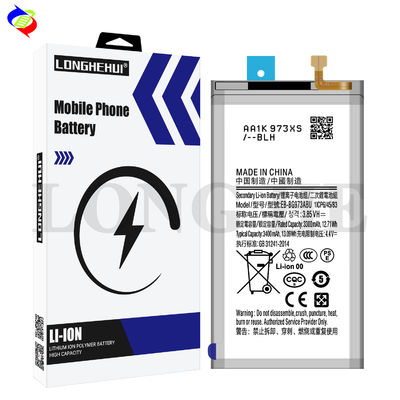 Ori 1 1 3400mAh μπαταρία για Samsung Galaxy S10 EB-BG973ABU Διπλή προστασία IC