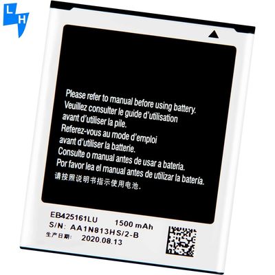1500mAh επαναφορτιζόμενη μπαταρία ιόντων λιθίου EB425161LU για Samsung Galaxy J1 Mini I8160 S7572