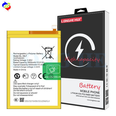 Σύστημα κινητής τηλεφωνίας Μοντέλο KCO/KC2 4000mAh BL-39LT KC8 Κίτρινη μπαταρία για Tecno Spark 4