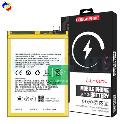 Μεγάλη χωρητικότητα 3200mAh BLP643 μπαταρία κινητού τηλεφώνου για OPPO R11S Λευκές επαναφορτιζόμενες μπαταρίες