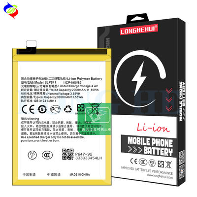 OPPO A79 BLP647 Αντικατάσταση μπαταρίας με 3000mAh 3.85v 11.55wh επαναφορτιζόμενες μπαταρίες