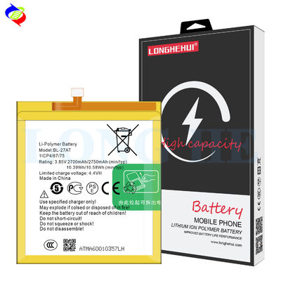 Τεκνό Phantom 6 A6 BL-27AT 3.85V 2750mAh Λιθιοϊονική μπαταρία αντικατάστασης πολυμερούς