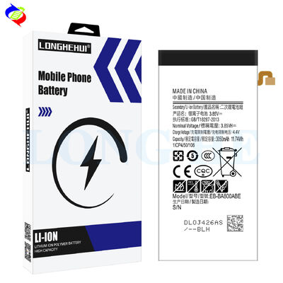 Η μπαταρία κινητού τηλεφώνου EB-BA800ABE για Samsung A800 A8000 3050mAh 3.85V