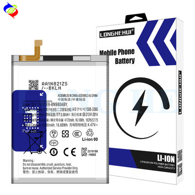 Αποθέματα 4300mAh EB-BN980ABY επαναφορτιζόμενη μπαταρία για Samsung Note 20 5G κινητό τηλέφωνο