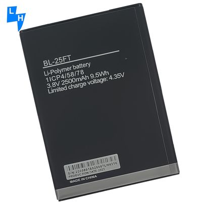 BL-25FT 2500mAh μπαταρία κινητού τηλεφώνου για Tecno W3 LTE