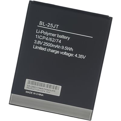 Επαναφορτιζόμενη μπαταρία BL-25JT WX3 2500mAh μπαταρία κινητού τηλεφώνου για Tecno WX3 Επαναφορτιζόμενη