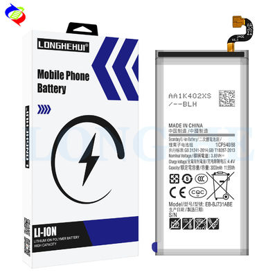 Λιθιοειδής μπαταρία 3000mAh 3.85V EB-BJ731ABE Για Samsung GALAXY j7 Αρχική μπαταρία αντικατάστασης τηλεφώνου