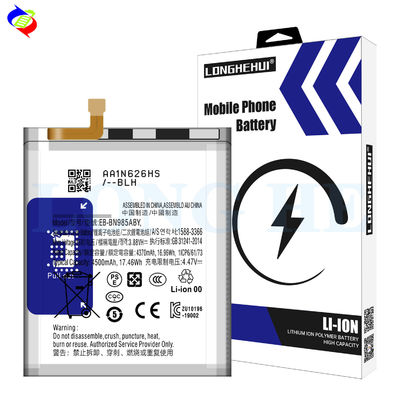 100% 0 κύκλος EB-BN985ABY Λιθιοϊοντική μπαταρία για Samsung Note20 Ultra μπαταρίες τηλεφώνων