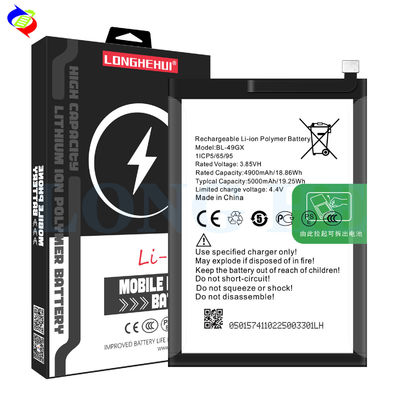 5000mAh BL-49GX X690 X657 Smart 5 μπαταρία κινητού τηλεφώνου για Infinix Note 7 Μαύρο χρώμα