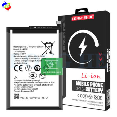 5000mAh BL-49FX Hot8lite X650B Hot8 μπαταρία για Infinix X650 Διάρκη απόδοση