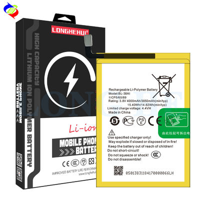 Διπλή προστασία IC 3850mAh μπαταρία για itel P32 P13 P31 P33 BL-38AI Προσαρμόσιμη