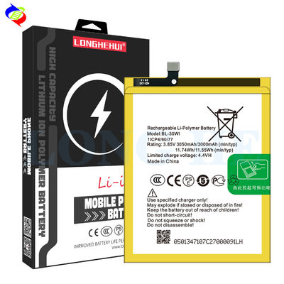 Δυνατότητα 3000mAh Ανανεώσιμες μπαταρίες για itel S42 BL-30WI μπαταρία κινητού τηλεφώνου