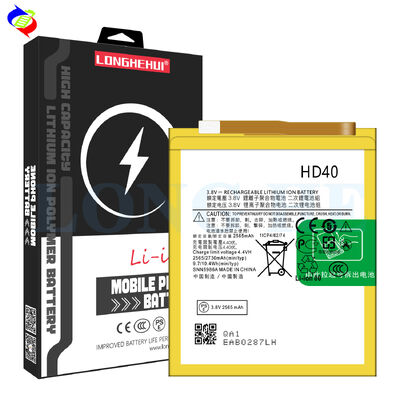 2730mAh 3.8v Προϊόντα Κατάσταση Αποθέματος επαναφορτιζόμενες μπαταρίες για Moto Z Force 2nd HD40