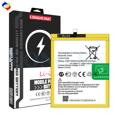 OEM/ODM BL-43AX 4450mAh X603 μπαταρία κινητού τηλεφώνου για infinix Zero5