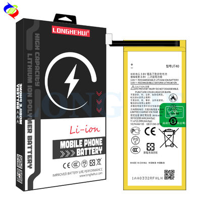 Motorola G6 Plus XT1926 JT40 3200mAh Μαύρες επαναφορτιζόμενες μπαταρίες με ανθεκτικό σχέδιο
