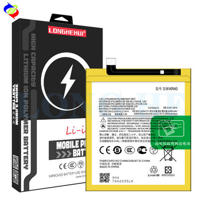 3500mAh KR40 κινητή μπαταρία για τη Motorola Moto One Action XT2013-1 / One Vision XT1970-1