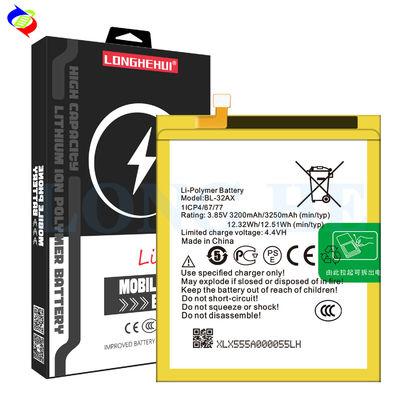 2500mAh-3200mAh BL-32AX X555 Μοντέλα κινητών τηλεφώνων για μπαταρία Infinix Zero4 LiFePO4