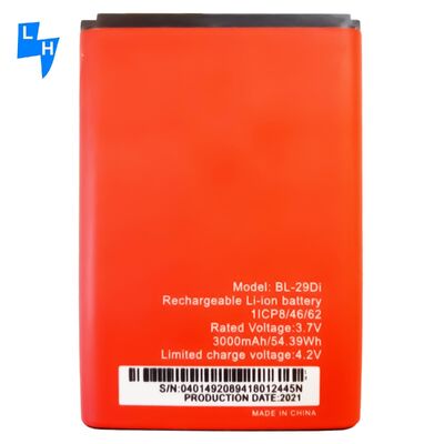 BL-29Di 3000mAh OEM μπαταρία κινητού τηλεφώνου ιόντων λιθίου για itel A14 Max Batteira