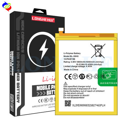 BL-39HX 4000mAh Hot 6 μπαταρία κινητού τηλεφώνου για Infinix X606 επαναφορτιζόμενες μπαταρίες