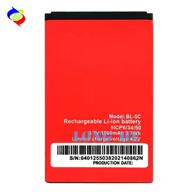 BL-5C 1000mAh μπαταρία με προστασία διπλού IC και προηγμένη τεχνολογία πολυμερούς λιθίου