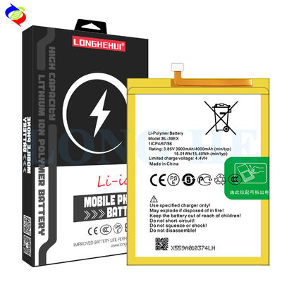 BL-39EX 3900mah 3.85V Λίθιο Πολυμερές Κύτταρο για Infinix BL-39EX Ανθεκτικό και Αντικατάσταση