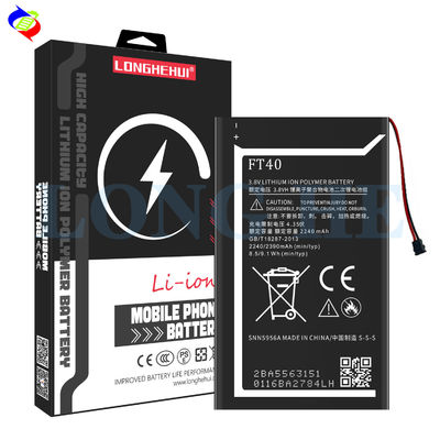 Διαθέσιμο 2390mAh FT40 για Moto E 2η Γενιά/E2 2015/E 1 XT1527 XT1511 XT1505 XT1524 μπαταρία