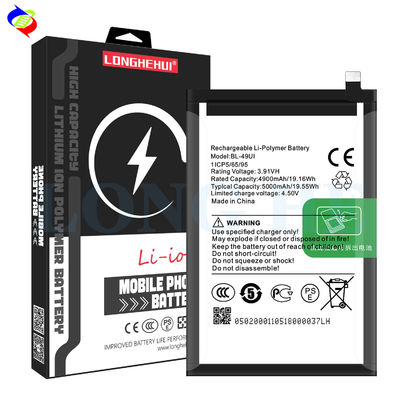 BL-49UI 3.91V 5000mAh μπαταρία για itel RS4 μπαταρία ιόντων λιθίου σε μεγάλη ζήτηση