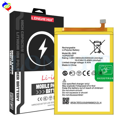 λευκό 4000mAh BL-39iX Note5 stylus Note 6 X606 X610 μπαταρία κινητού τηλεφώνου για-infinix Note 5 pro μπαταρία