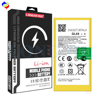 4.4V 3300mAh Αντικατάστατες και επαναφορτιζόμενες μπαταρίες πολυμερούς λιθίου για Motorola GL40