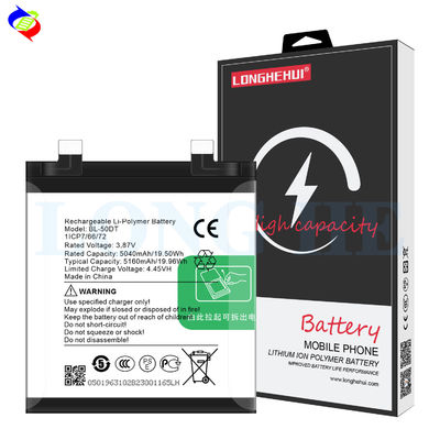 Αποθεματική BL-50DT 3.87V 5160mAh επαναφορτιζόμενη μπαταρία λιθίου για Tecno Phantom X2 Pro 5G