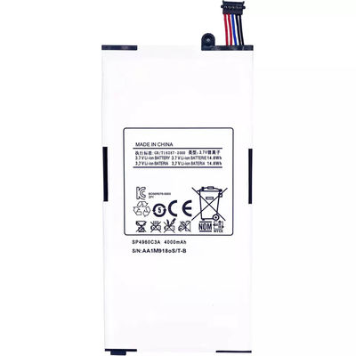 Ανανεώσιμη μπαταρία 3.8V 4000mah SP4960C3A Για Samsung Galaxy Tab 7.0 P1000 μπαταρία Tablet