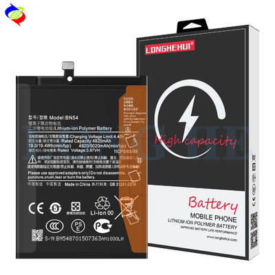 ODM/OEM 5020mAh 3.87V μπαταρία πολυμερούς ιόντων λιθίου για Xiaomi Redmi Note 9 Pro Max