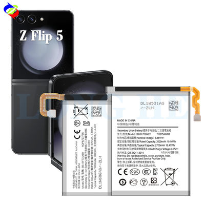 Η μπαταρία κινητού τηλεφώνου για το Samsung Galaxy Z Flip 5 Διπλώσιμη οθόνη EB-BF732ABY 2700mAh