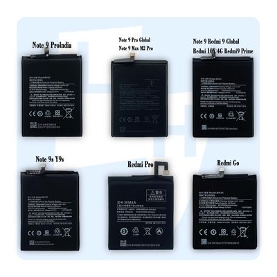 Ανανεώσιμη μπαταρία για το Xiaomi Redmi 1 2 3 4 5 6X 7 8 8T 9 9A 9C GO PRO K20 K30 K40