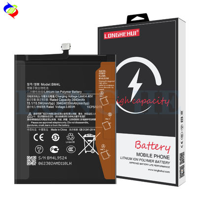 Λιθιοπολυμερές BM4L 4.40V 4030mAh Αρχική μπαταρία τηλεφώνου Xiaomi για μπαταρίες Xiaomi