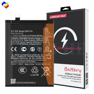 500PCS MOQ Βαθμολογία υψηλής χωρητικότητας BS01FA μπαταρία για Xiaomi Black Shark 1 επαναφορτιζόμενο τηλέφωνο