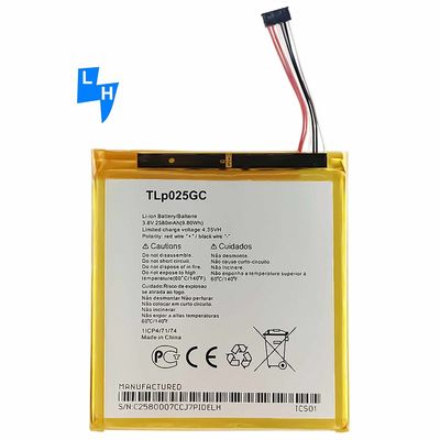 Αρχική μπαταρία 1 1 2580mAh για την Alcatel Pixi4-7 OT9003 9003X 8062 TLP025GC