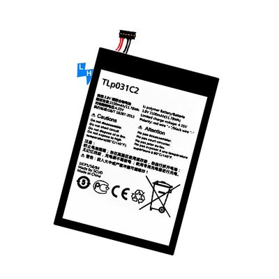 3100mAh 3.8V μπαταρία πολυμερούς ιόντων λιθίου για κινητό τηλέφωνο Alcatel One Touch OT-8030/B