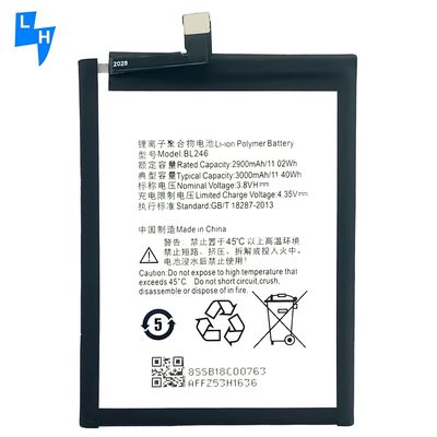 Lenovo Vibe Shot Z90 μπαταρία Z90A40 BL246 3000mAh υψηλής χωρητικότητας επαναφορτιζόμενες μπαταρίες
