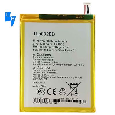 3240mAh TLP032BD POP7 P310A OT9006W Pixi 8 μπαταρία για την Alcatel OneTouch POP-7 LTE