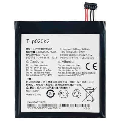 Alcatel One Touch Idol 3 4.7 OT6039 6039Y 6039H 6039K μπαταρία 2000mAh TLP020K1 TLP020K2