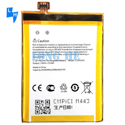500PCS MOQ Μπαταρία κινητού τηλεφώνου για ASUS ZenFone 5 Lite Προσαρμόσιμη και προσιτή