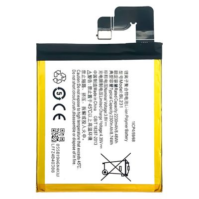 2300mAh επαναφορτιζόμενες μπαταρίες για Lenovo S90 BL231 μπαταρία κινητού τηλεφώνου