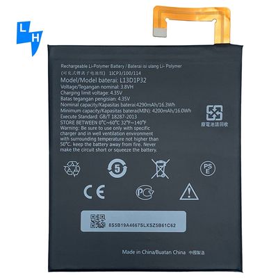 Κωδικοποίηση L13D1P32 4290mAh A8-50 A5500-F A5500-H A5500-HV Tab μπαταρία για Lenovo A5500