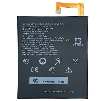 4290mAh L13D1P32 S8-50 A5500 Tab μπαταρία για-Lenovo TAB3 8 nattery Συμφωνητική για Lenovo